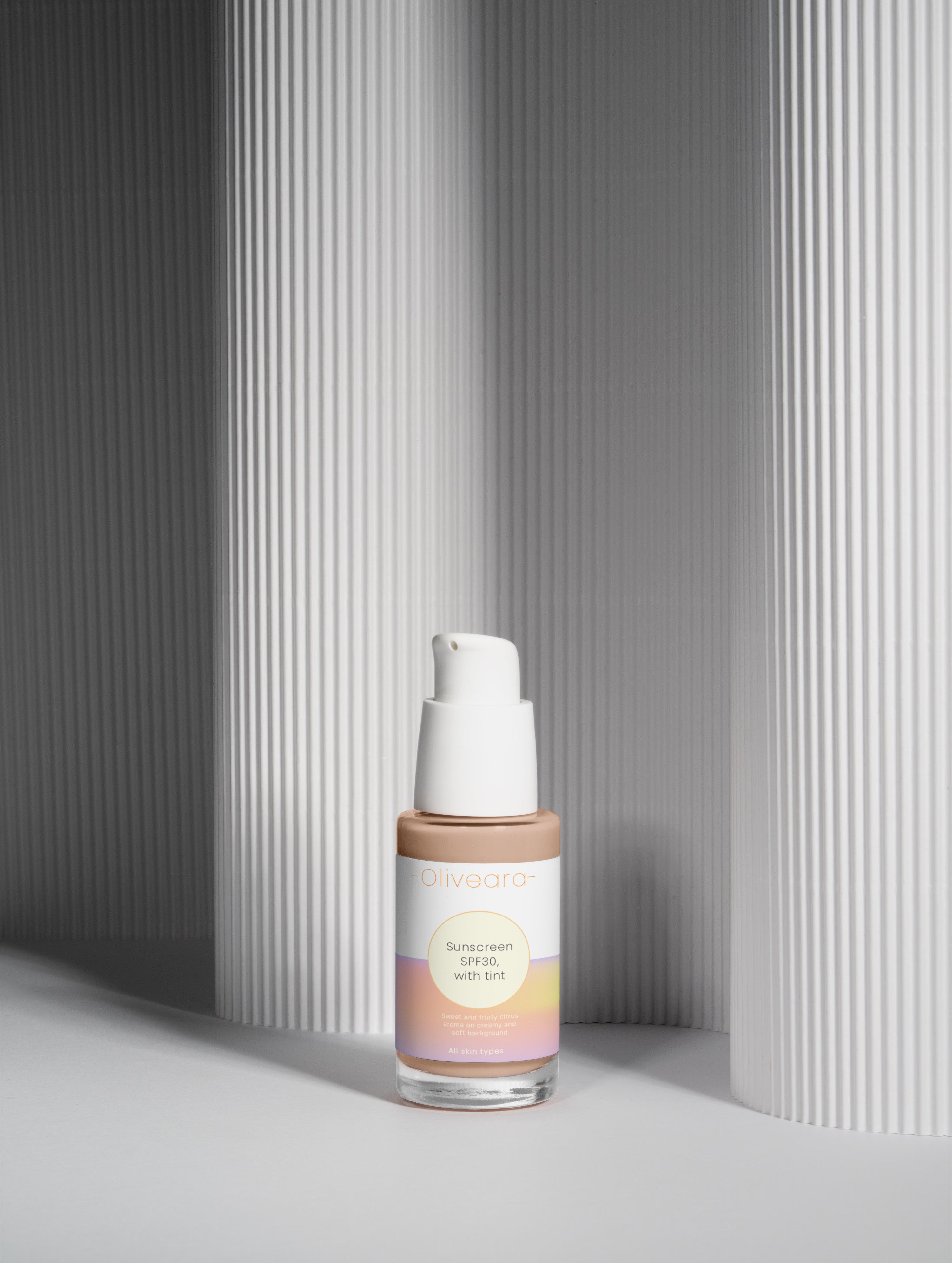 Sunscreen SPF30, with tint