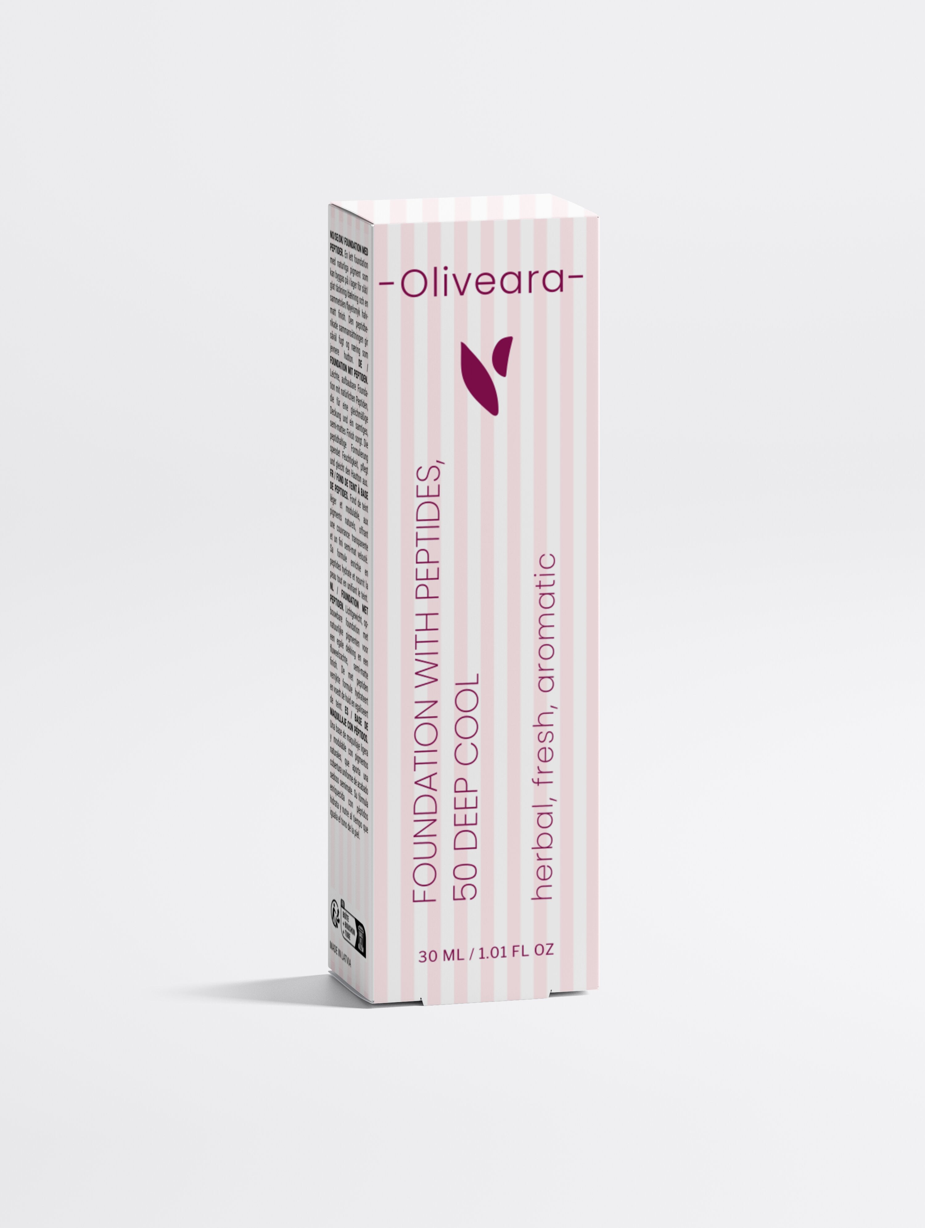 Foundation with Peptides, 50 Deep Cool