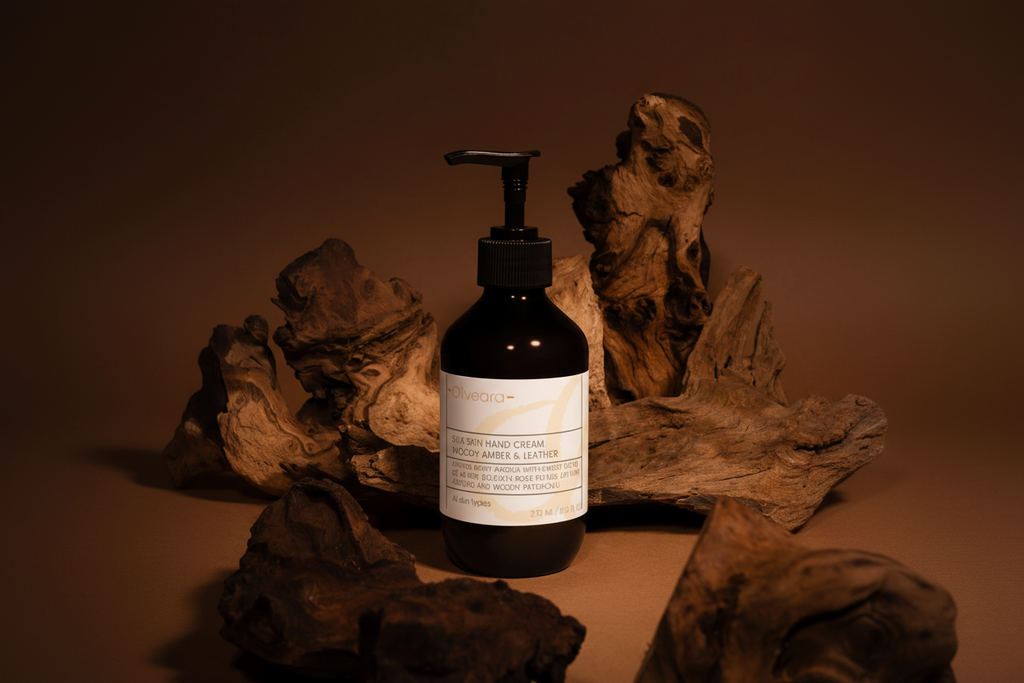 Silk Skin Hand Cream, Woody Amber & Leather