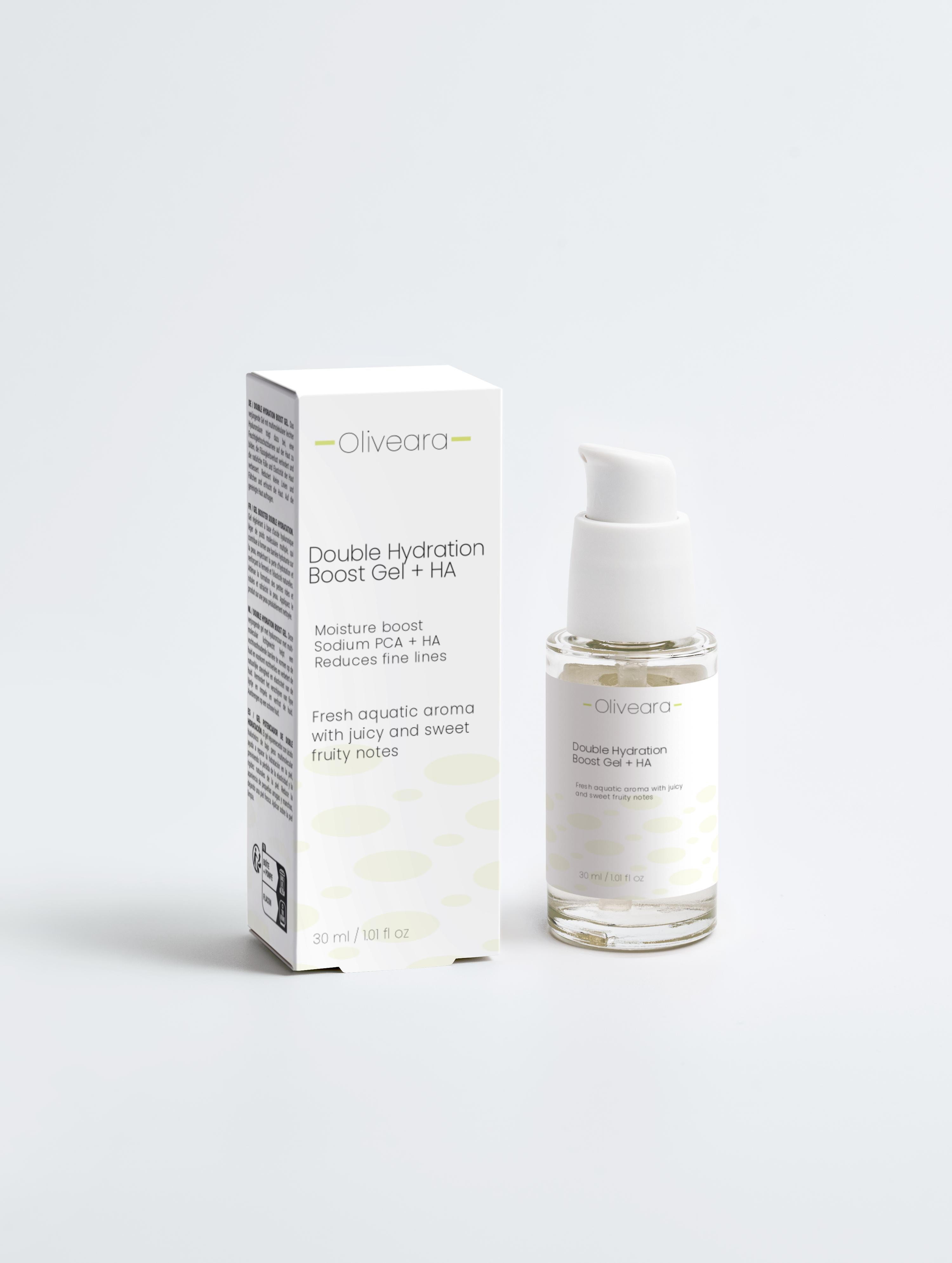 Double Hydration Boost Gel + HA damaged skin