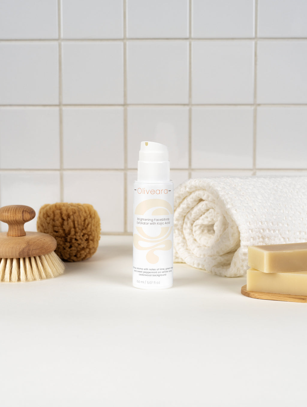 Brightening Face&Body Exfoliator with Kojic Acid