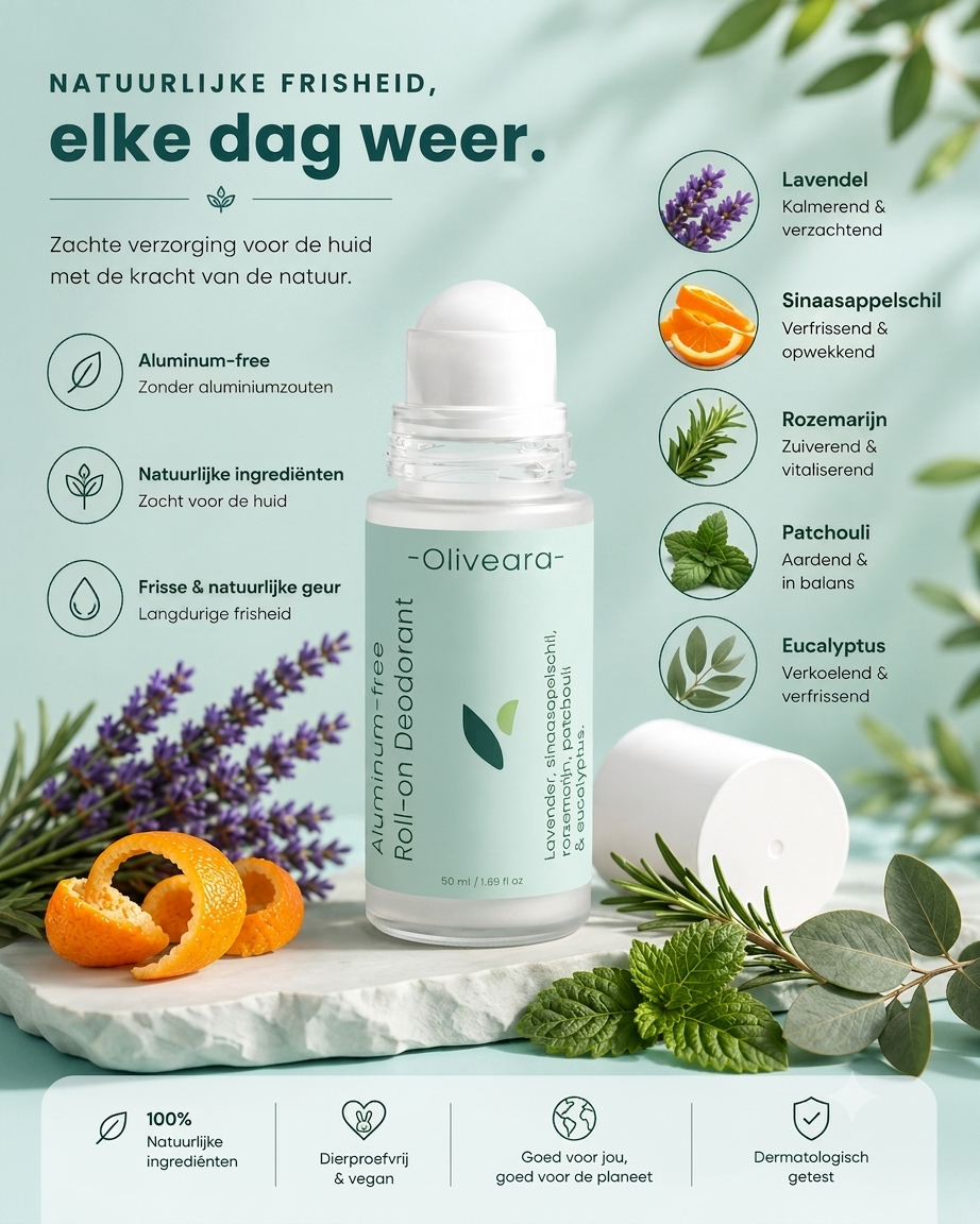 Aluminum-free Roll-on Deodorant