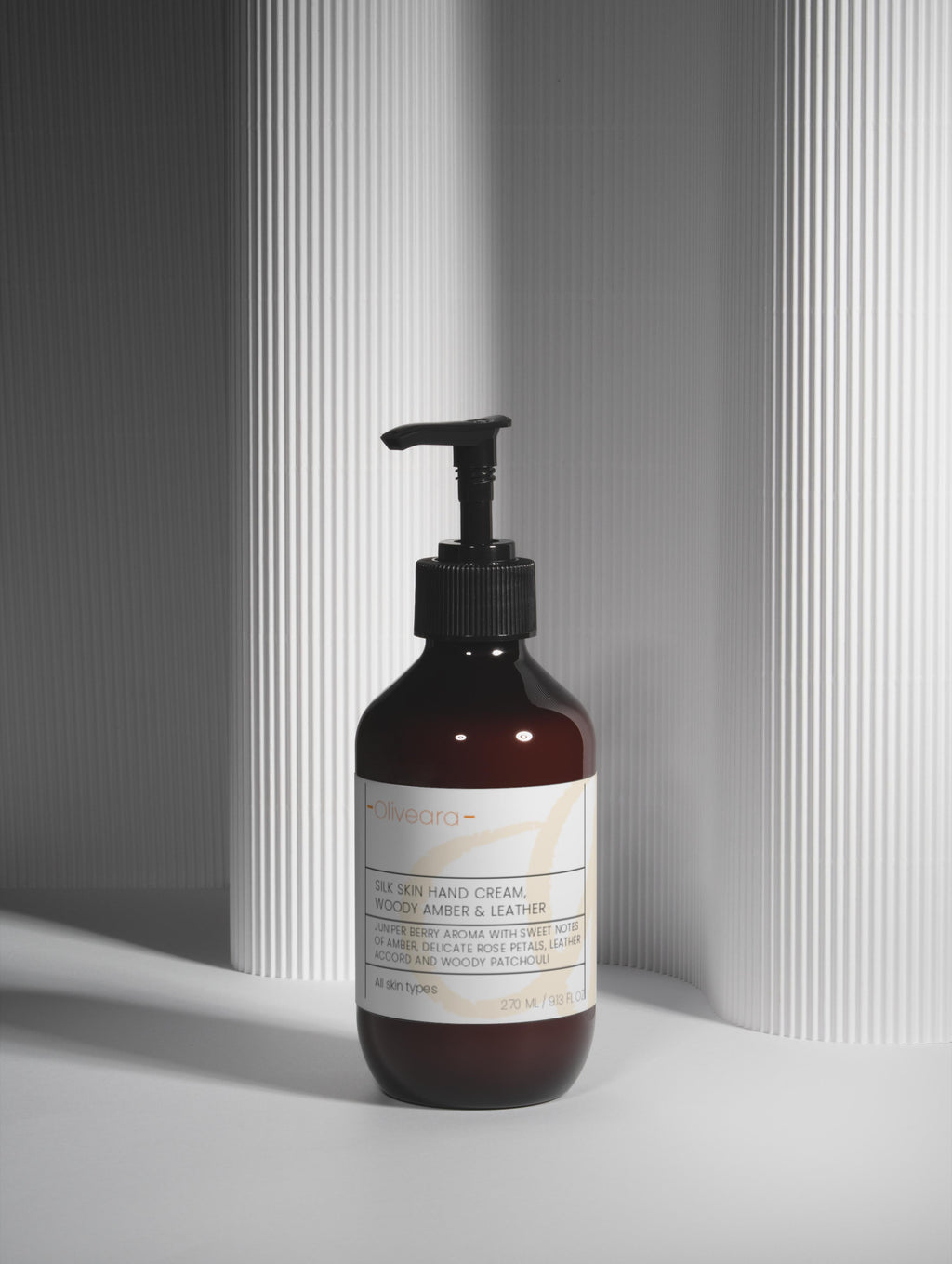 Silk Skin Hand Cream, Woody Amber & Leather