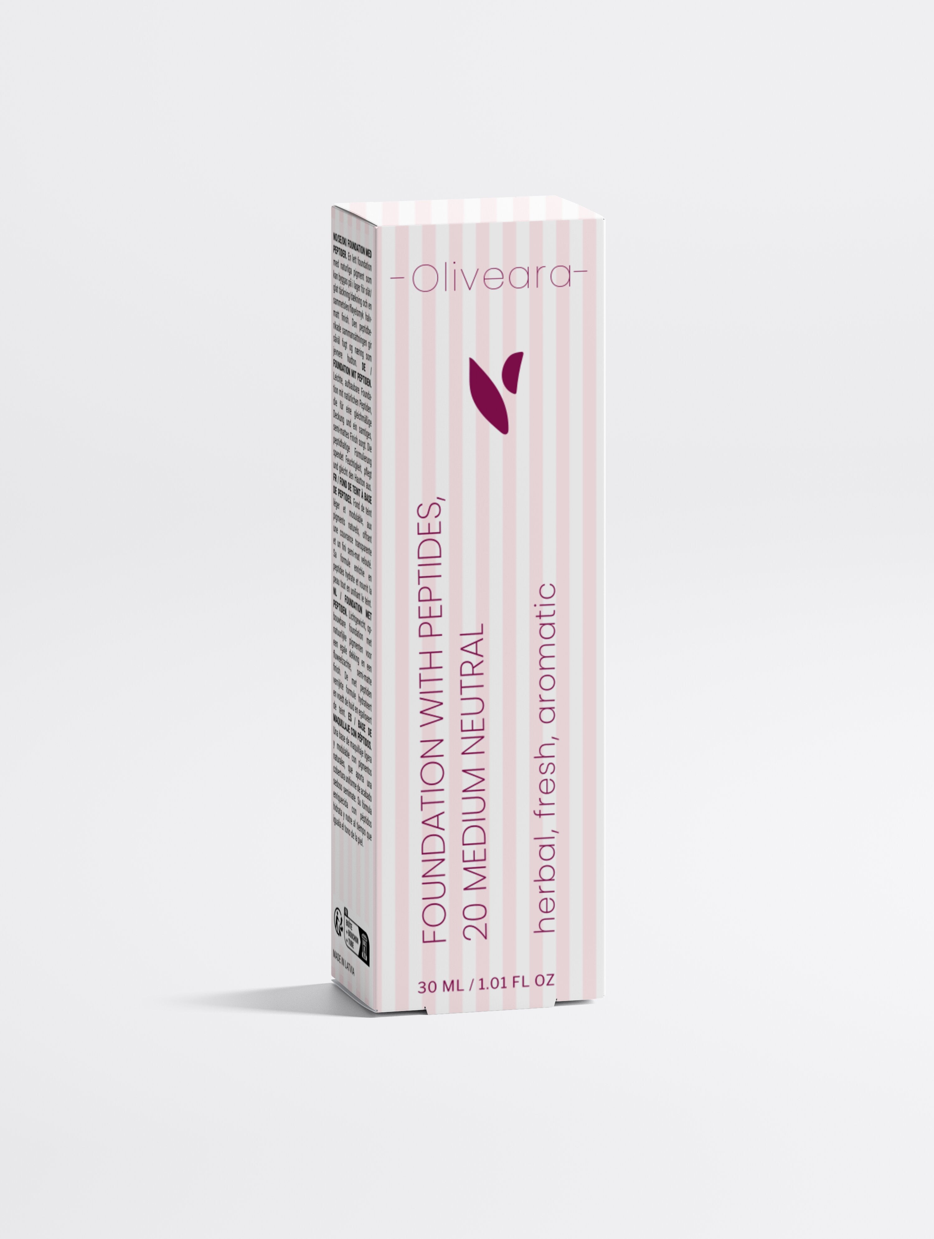 Foundation with Peptides, 20 Medium Neutral