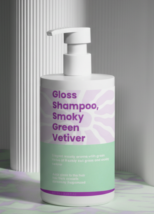 Gloss Shampoo, Smoky Green Vetiver