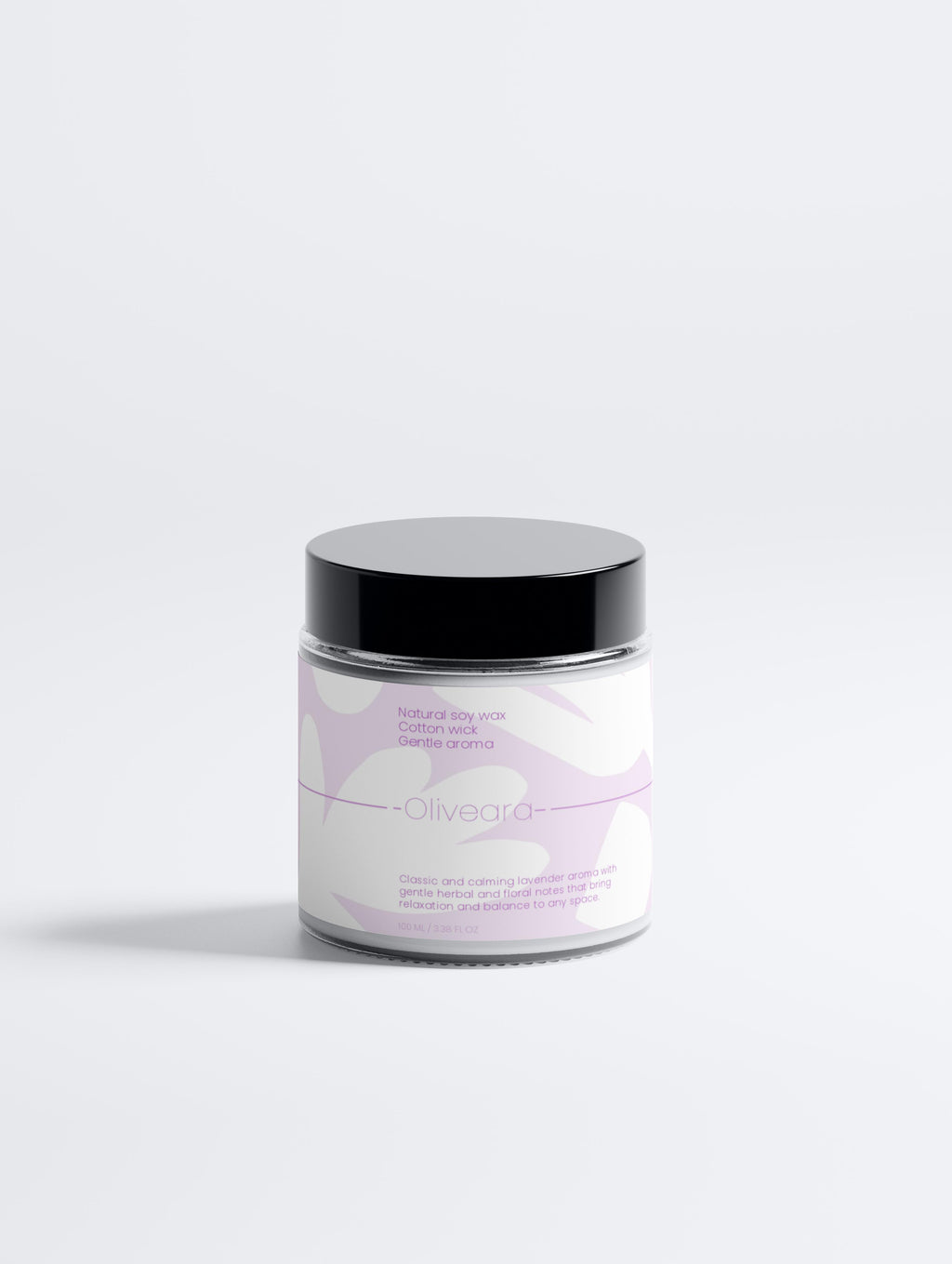 Soy Wax Candle, Lavender