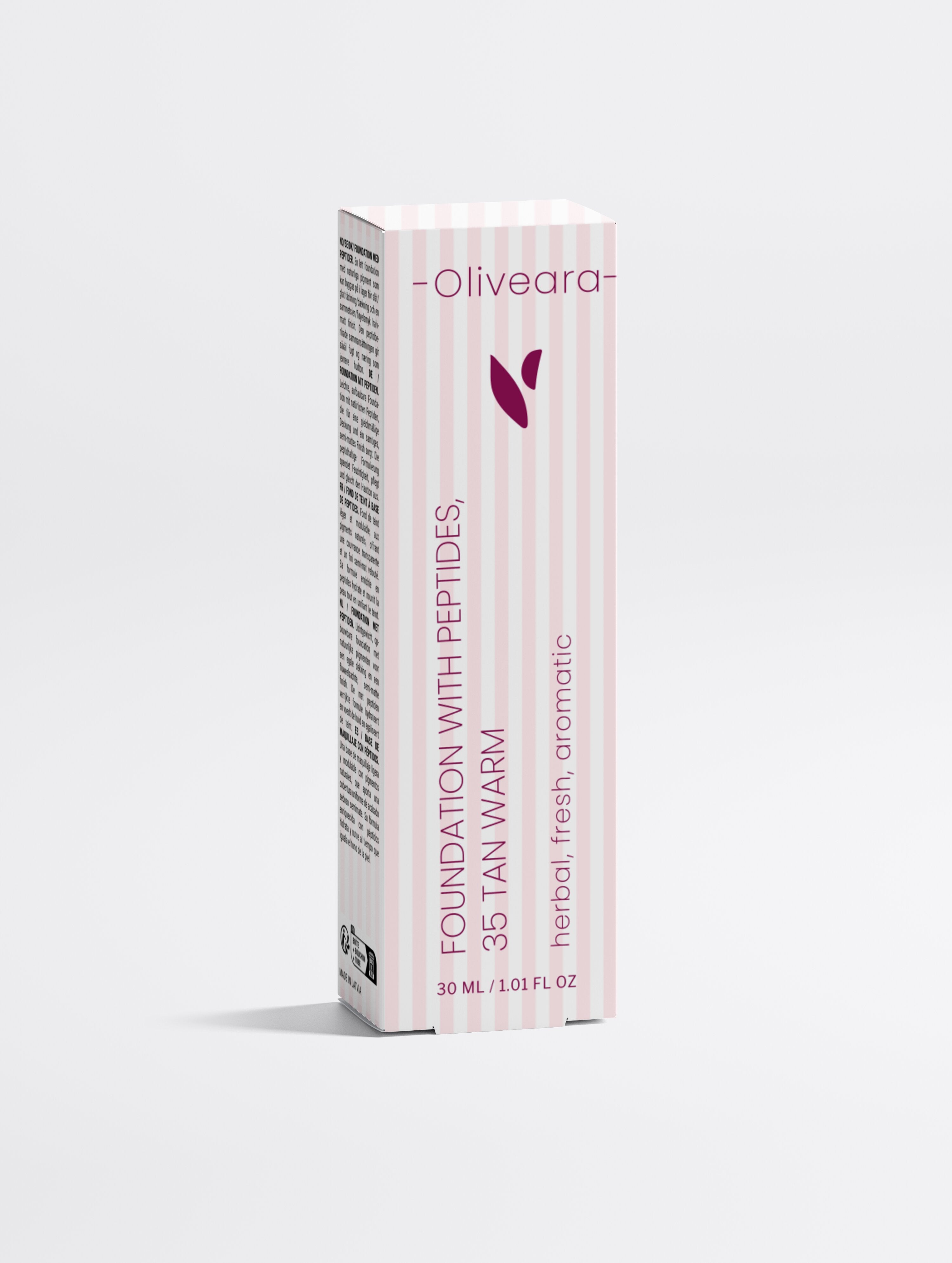 Foundation with Peptides, 35 Tan Warm